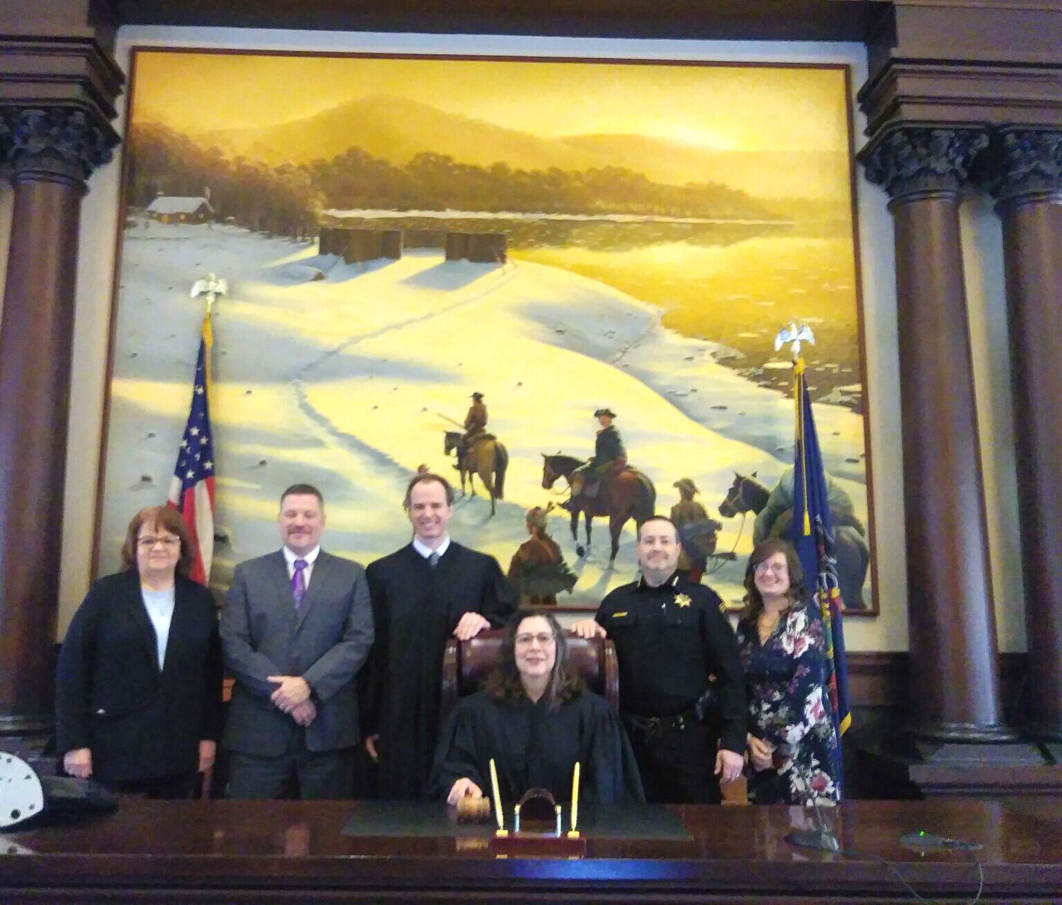Venango County officials sworn in